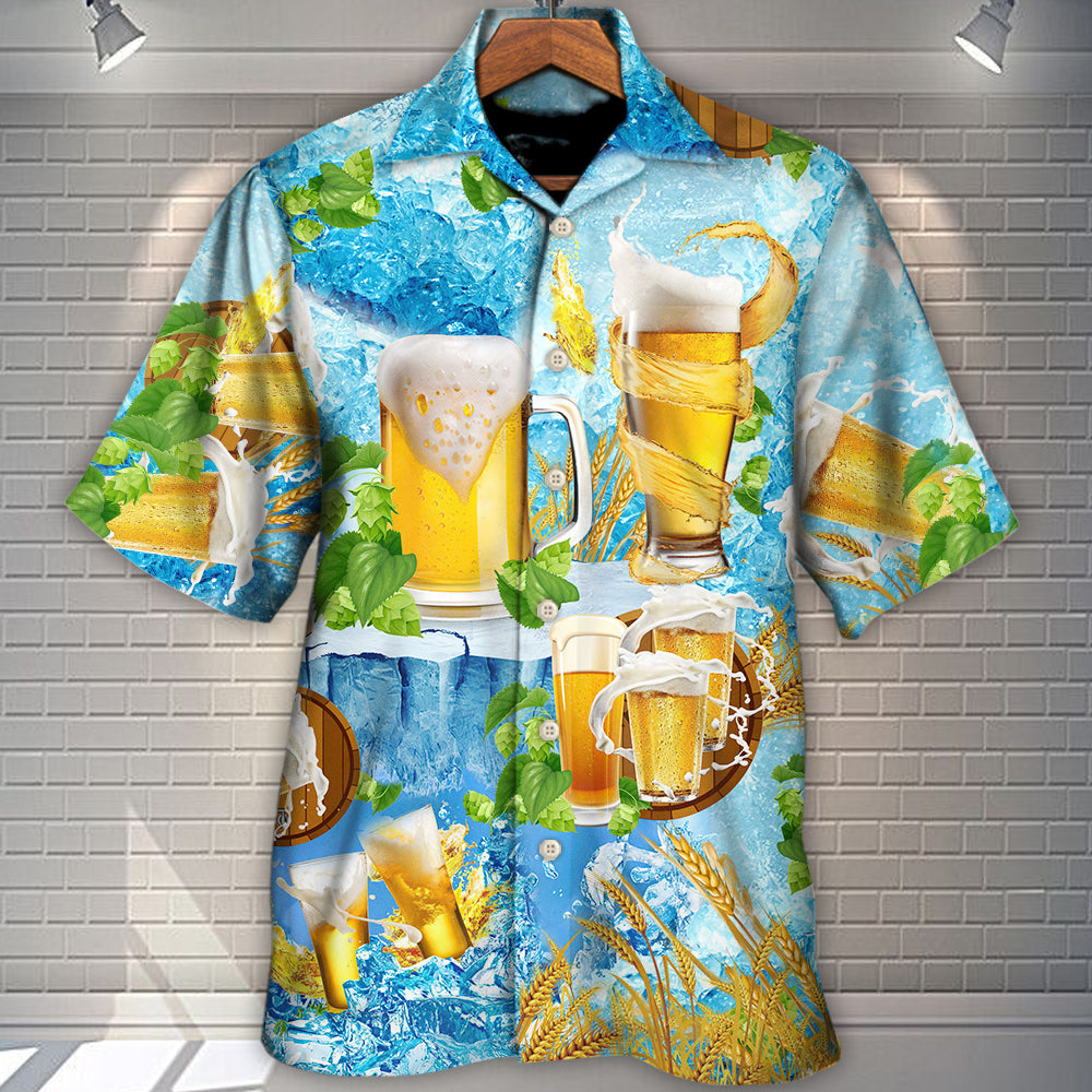 Beer Make Everyone Happy - Hawaiian Shirt 