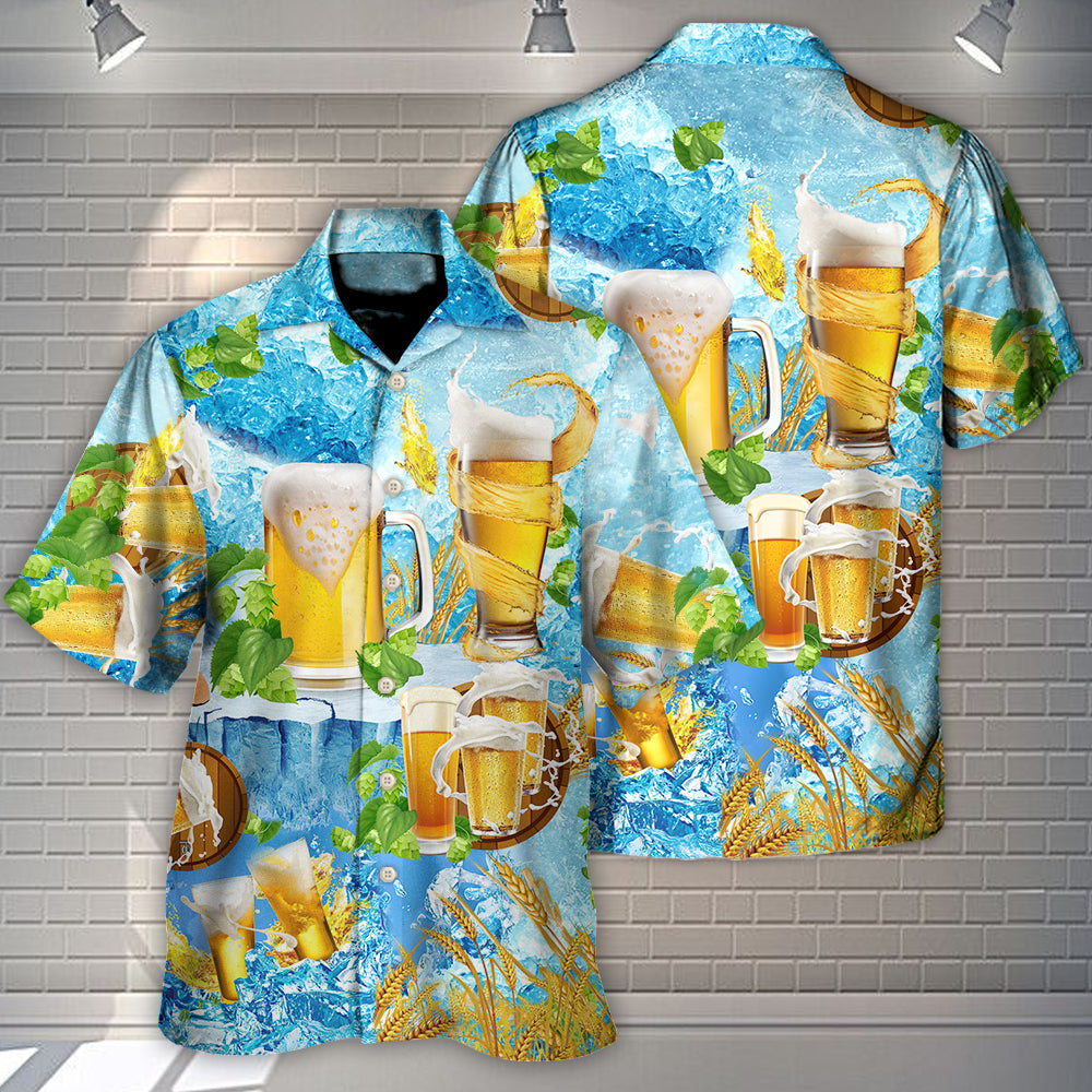 Beer Make Everyone Happy - Hawaiian Shirt 