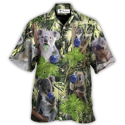 Lawn Bowling Koala In Jungle Play Lawn Bowling - Hawaiian Shirt 
