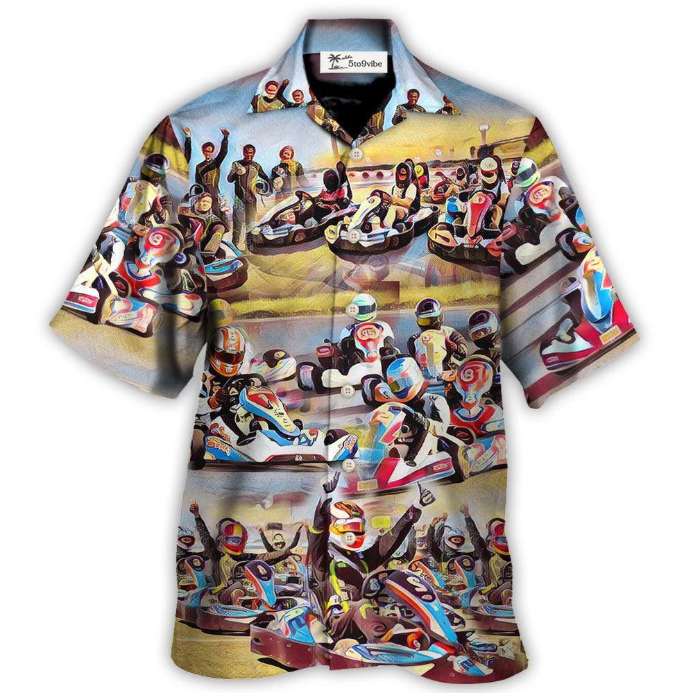 Kart Racing Painting Style - Hawaiian Shirt 