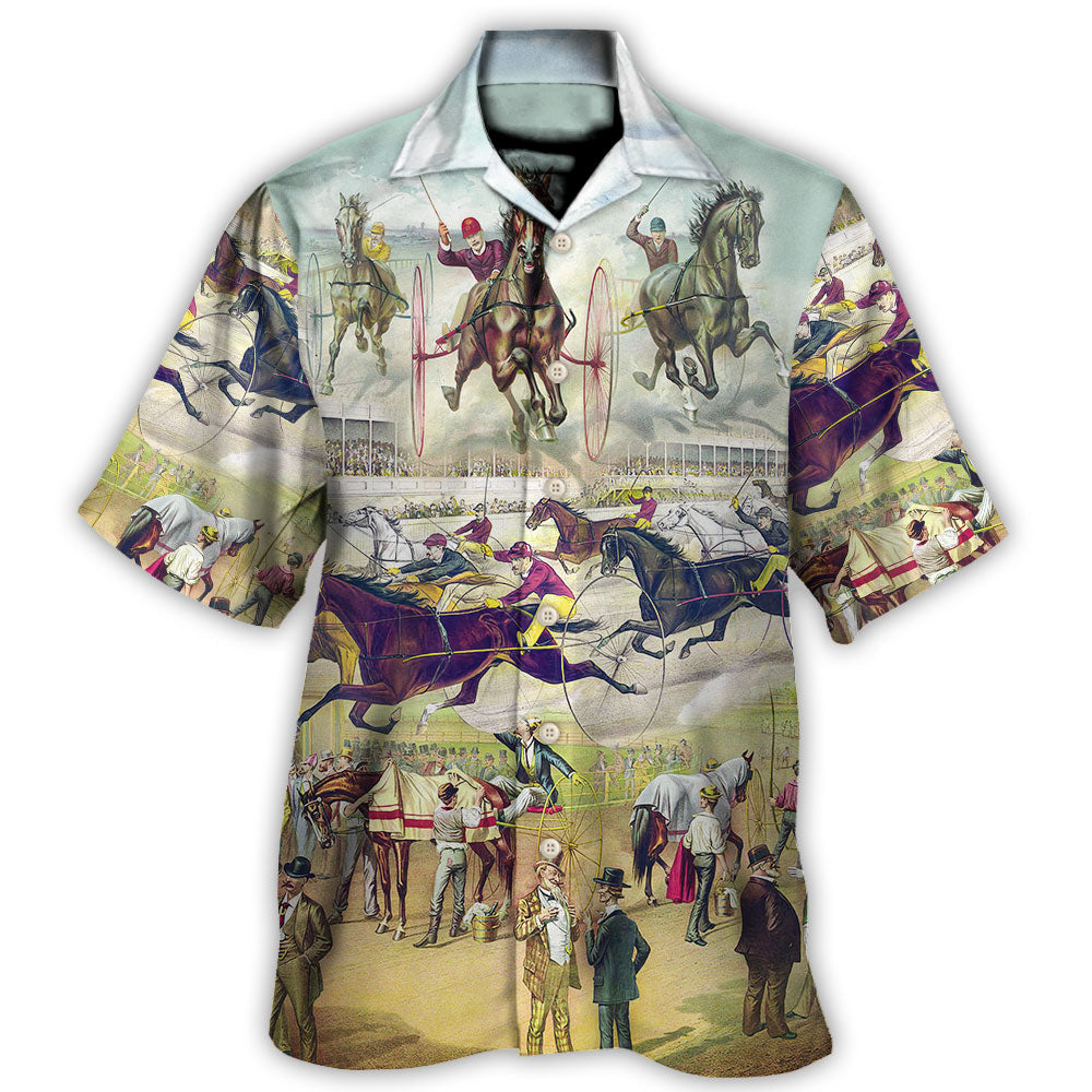 Harness Racing Horse Lover Racing - Hawaiian Shirt 