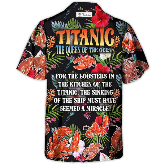 Lobster Queen Of The Ocean Tropical Vibe Amazing Style - Hawaiian Shirt
