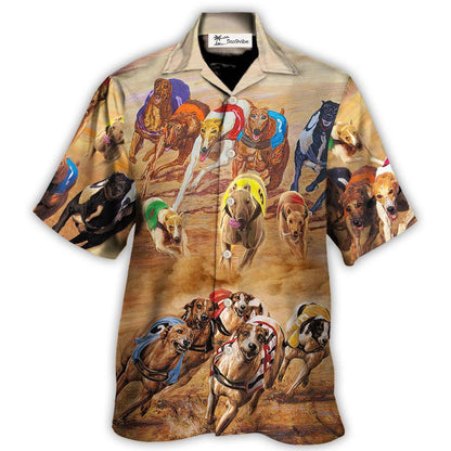 Dog Racing Is Matter Of Fact Dead Greyhound - Hawaiian Shirt 