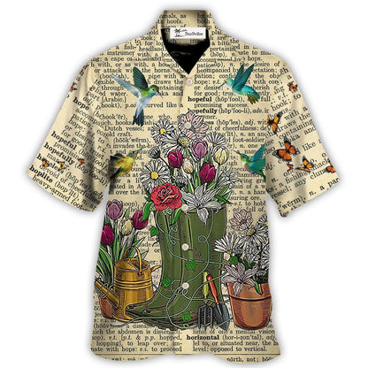 Gardening Into the Garden I Go to Lose My Mind Find My Soul - Hawaiian Shirt