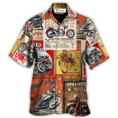 Motorcycle If You Can Still Hear Your Fears, Drop A Gear - Hawaiian Shirt - Owl Ohh 