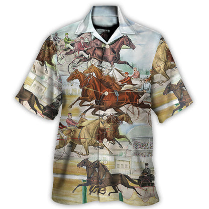 Harness Racing Horse Racing The Best Seat - Hawaiian Shirt 