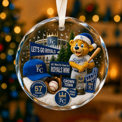 All Baseball Teams Christmas Glass Ornament  With Red Gift Box | 5to9vibe