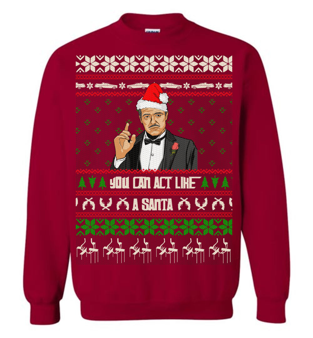 The Godfather Ugly Sweater - Funny Ugly Christmas Sweater