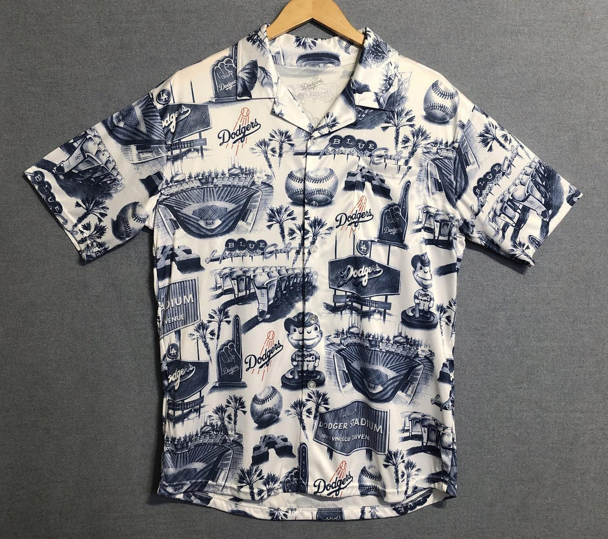 SLC Baseball Stadium Slogan Legacy Vintage Unisex Button-Up Hawaiian Shirt-Hawaiian Shirt-5TO9VIBE