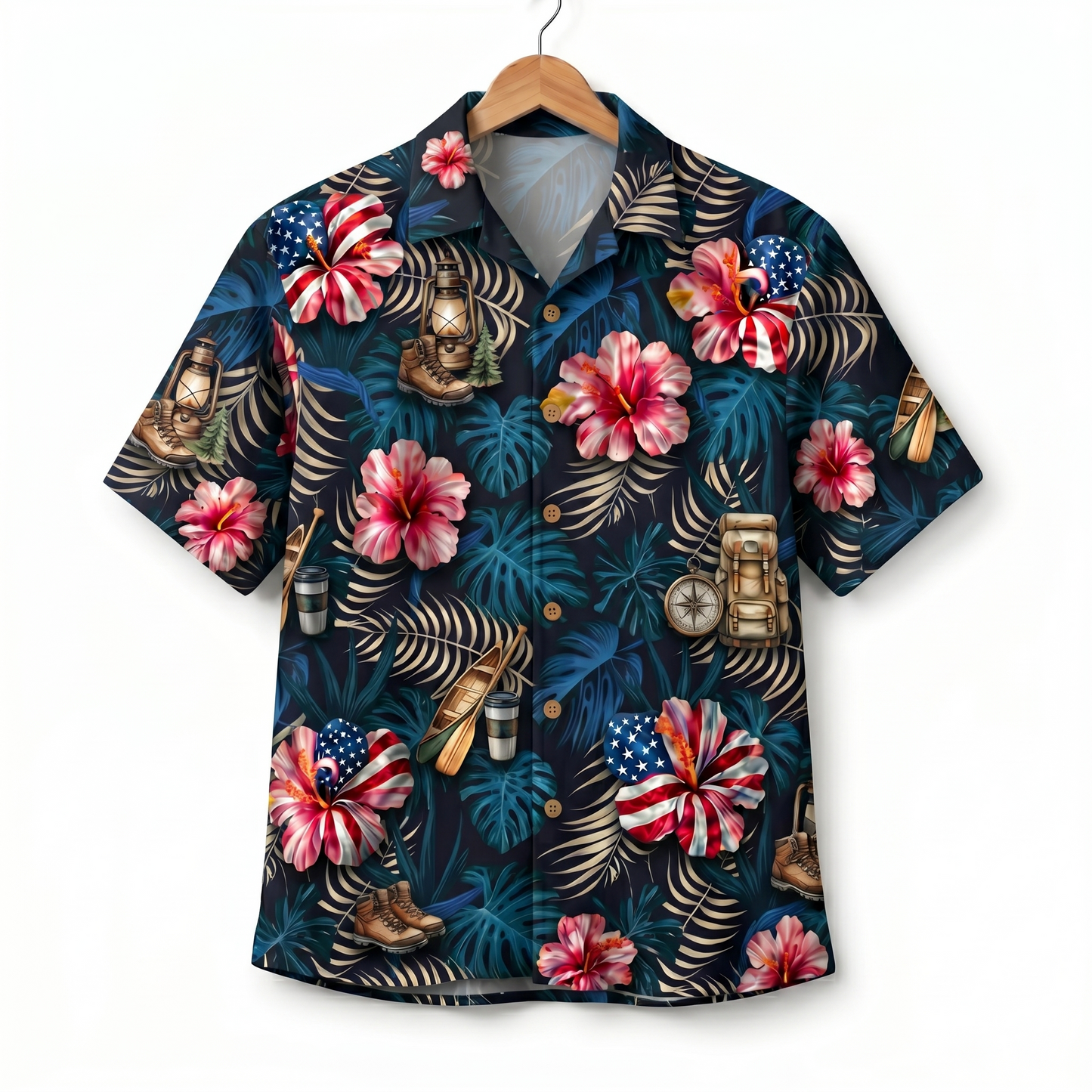Outdoor Lifestyle America 4th July 250 Years Anniversary Premium Unisex Hawaiian Shirt For Men and Women