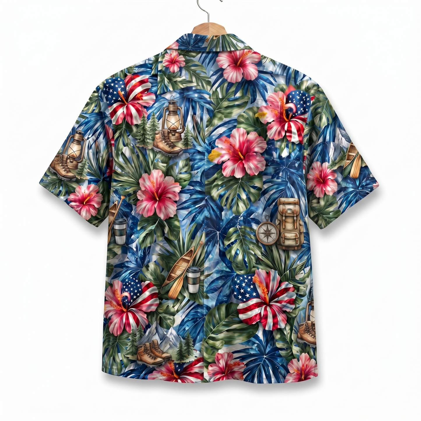 Outdoor Lifestyle America 4th July 250 Years Anniversary Premium Unisex Hawaiian Shirt For Men and Women