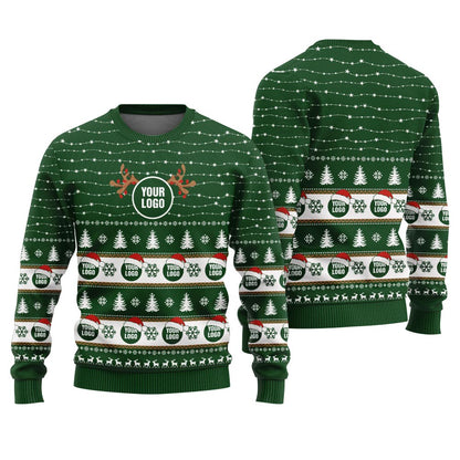 Unique Bulk order Custom Logo Christmas Sweater For Team Women Men