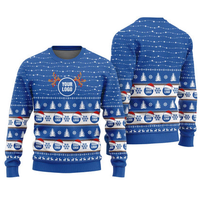 Unique Bulk order Custom Logo Christmas Sweater For Team Women Men