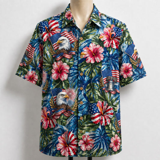 American Pride Veteran 250 Years America Premium Unisex Hawaiian Shirt For Men and Women