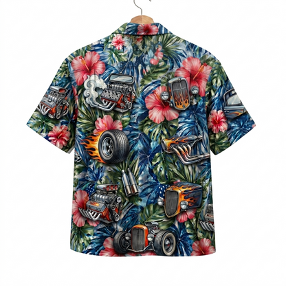 Hot Rod America 4th July 250 Years Anniversary Premium Unisex Hawaiian Shirt For Men and Women
