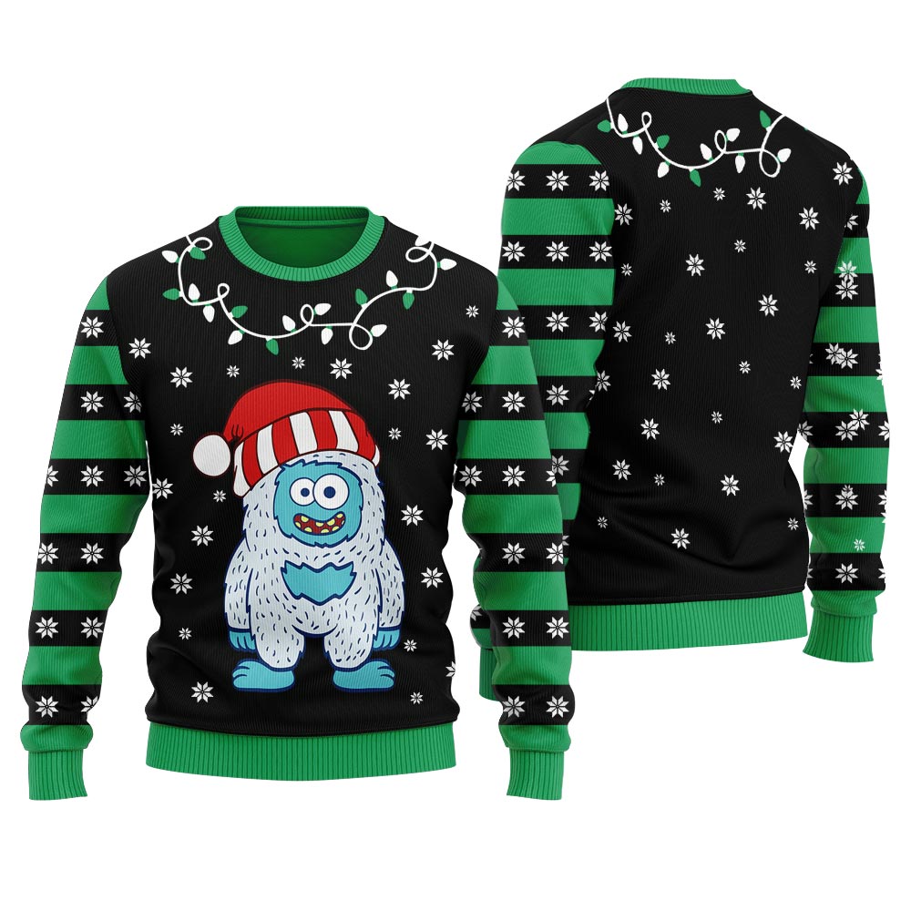 Merry Yeti To Party Christmas Sweater