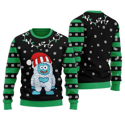 Merry Yeti To Party Christmas Sweater