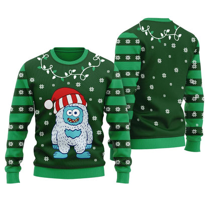 Merry Yeti To Party Christmas Sweater