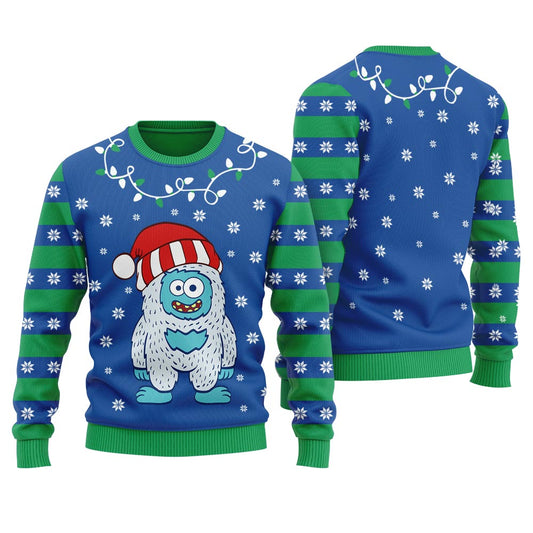 Merry Yeti To Party Christmas Sweater