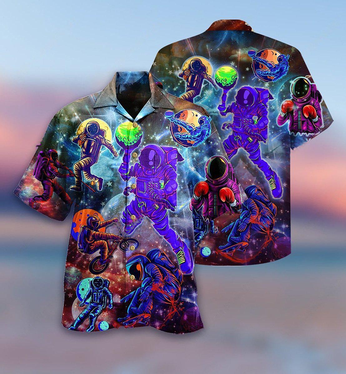 Galaxy Discover - Hawaiian Shirt 