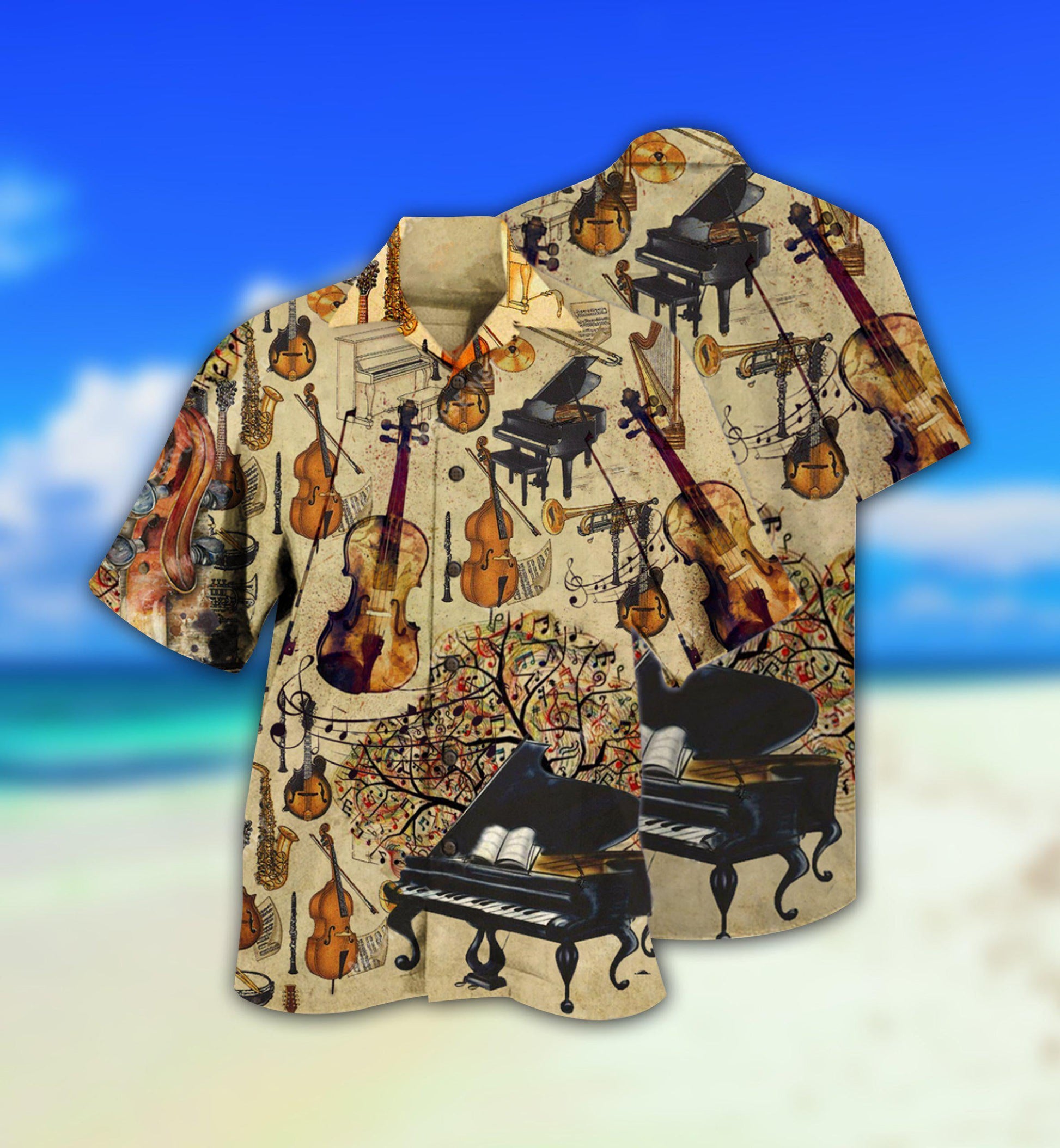 Music All My Life Love It - Hawaiian Shirt 