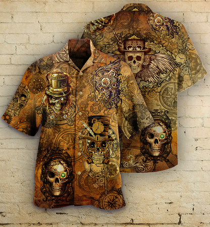 Skull Vintage Cool - Hawaiian Shirt 