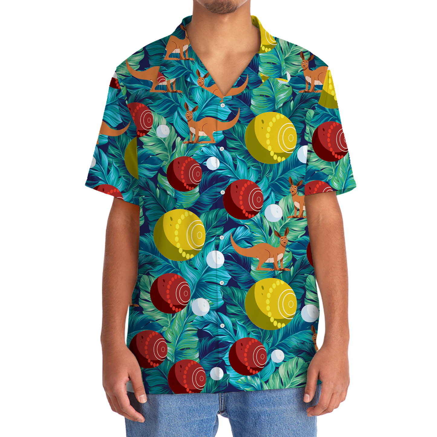 Tropical Lawn Bowling Hawaiian Shirt