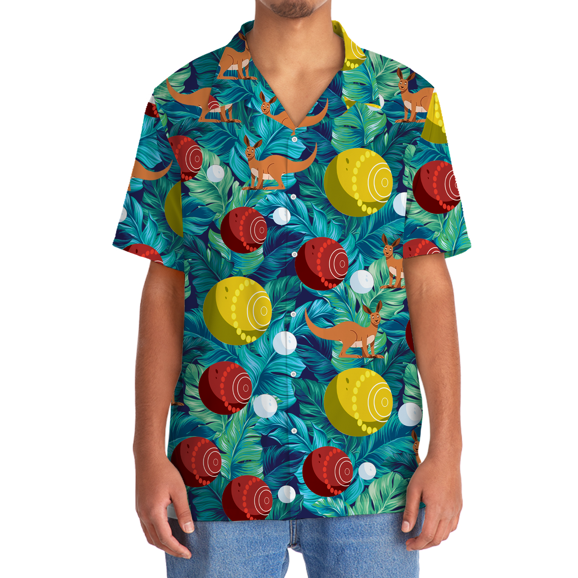 Tropical Lawn Bowling Hawaiian Shirt