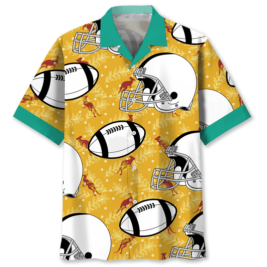 Aussie Rugby Kangaroo Hawaiian Shirt