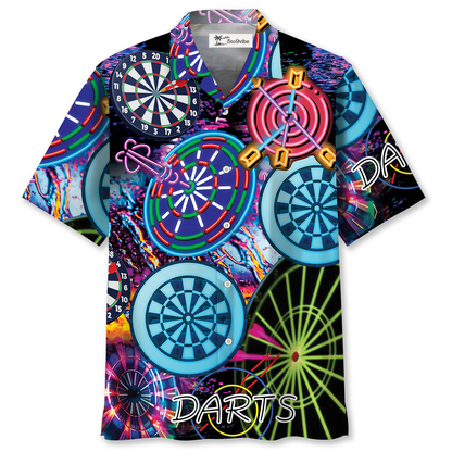 Dart Neon Hawaiian Shirt
