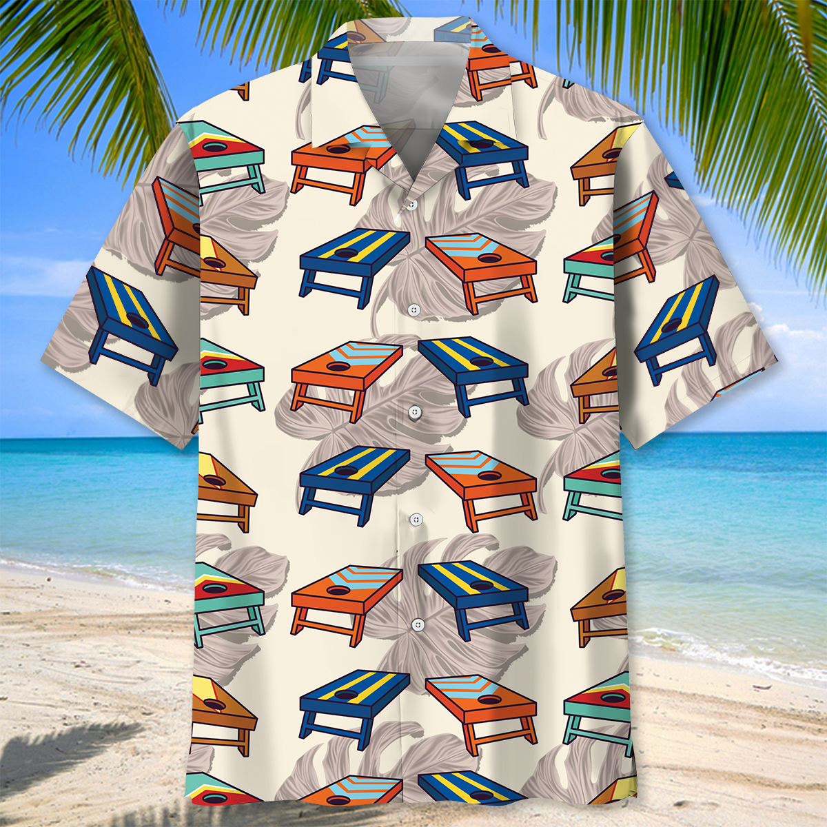 Cornhole Hawaiian Shirt