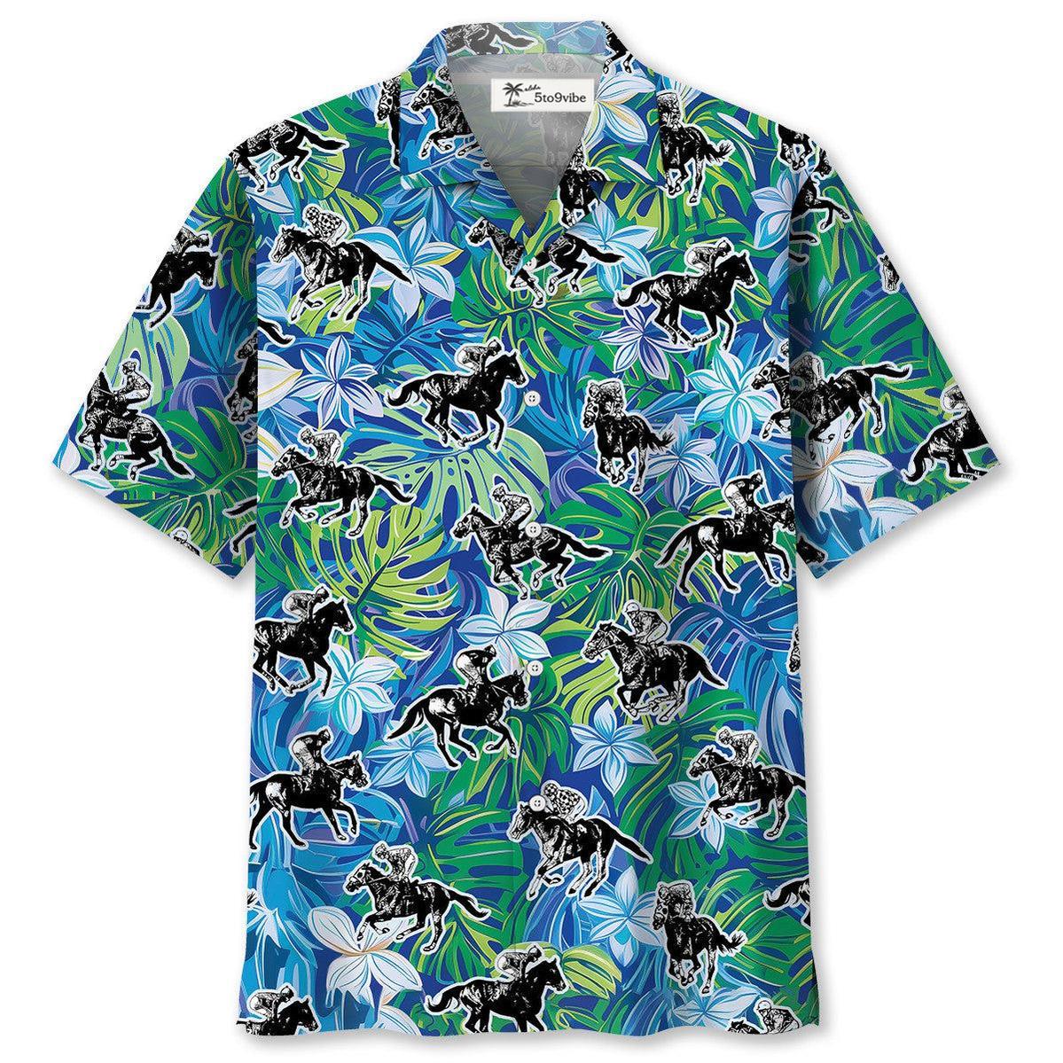 Horse Racing Lover Hawaiian Shirt