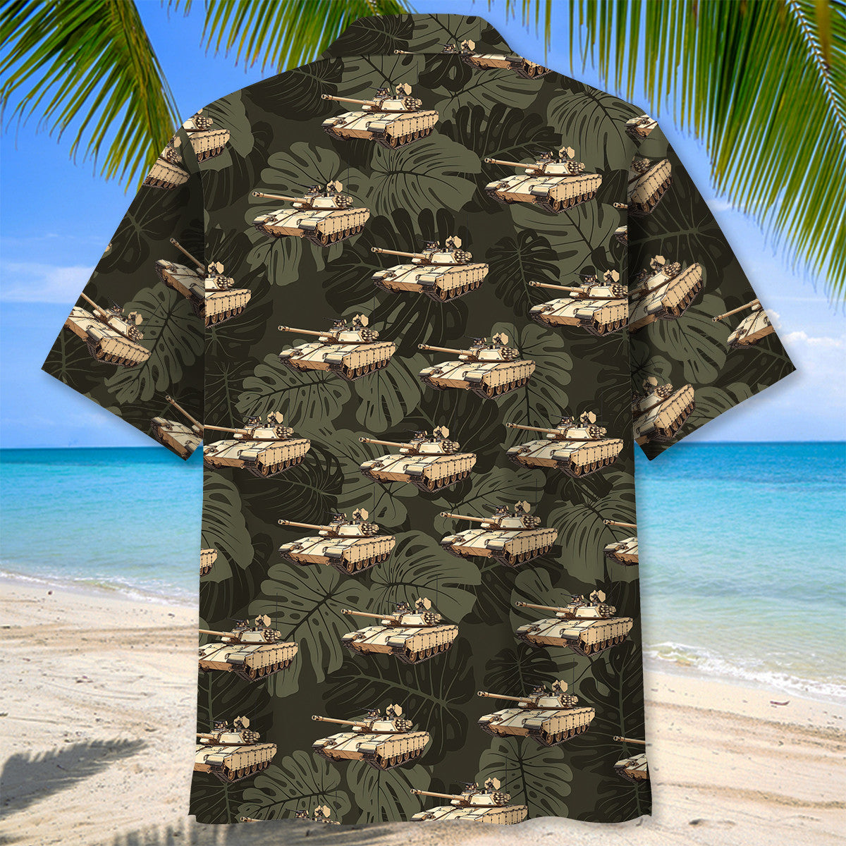 USA Bradley Veteran Hawaiian Shirt