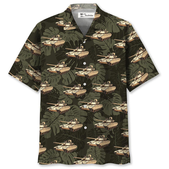 USA Bradley Veteran Hawaiian Shirt