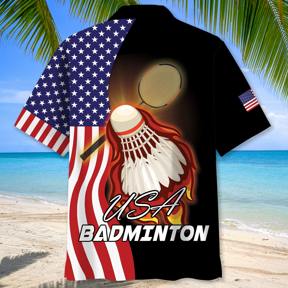 American Badminton Hawaiian Shirt