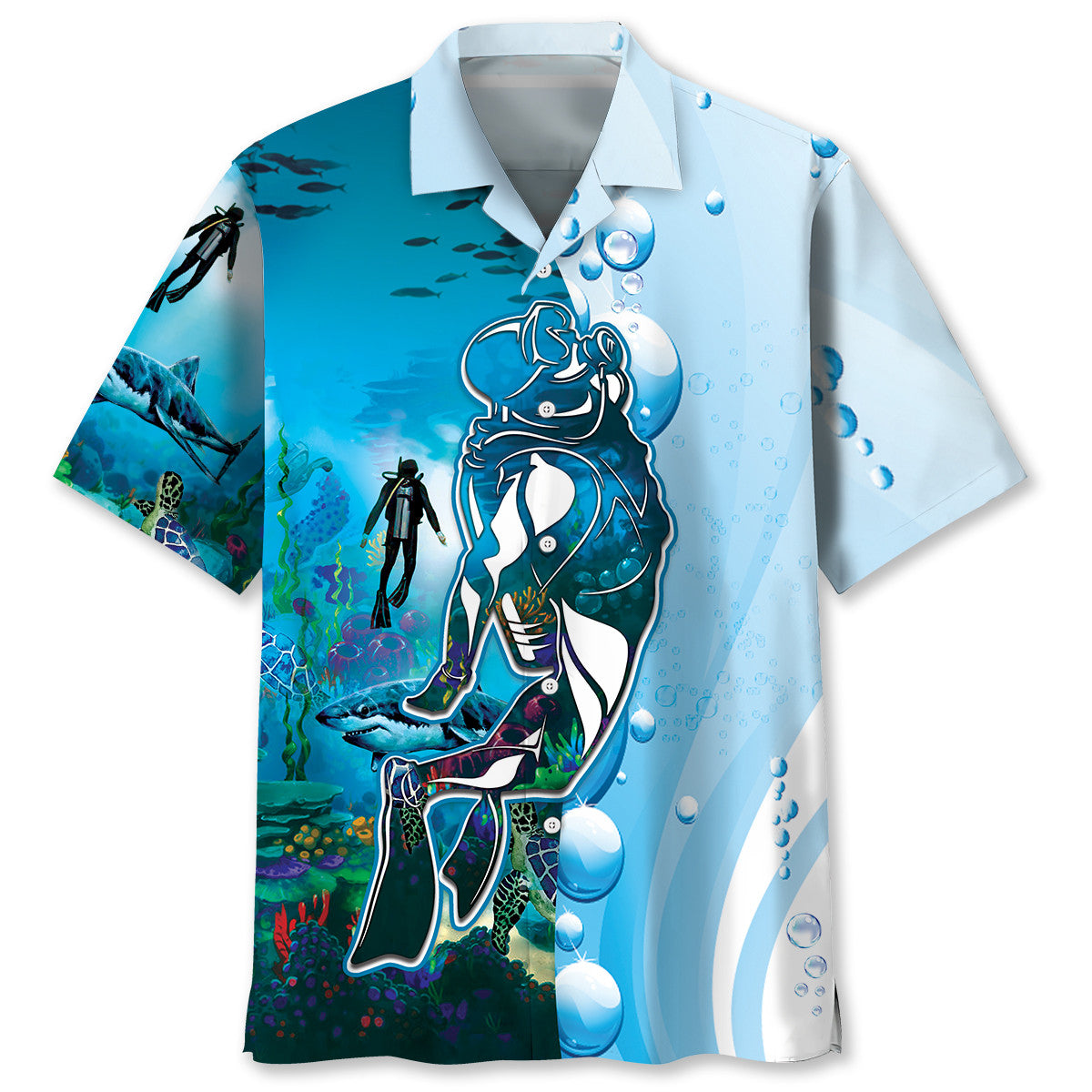 Scuba Diving Discovery Ocean Hawaiian Shirt