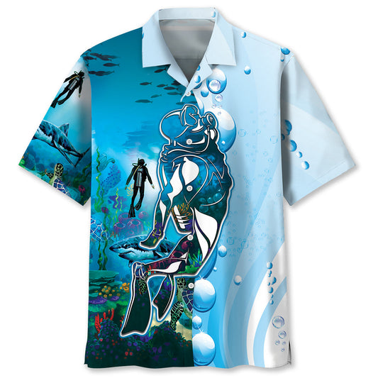 Scuba Diving Discovery Ocean Hawaiian Shirt