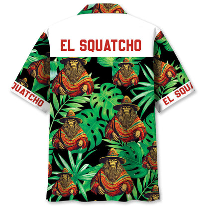 Sasquatch Poncho Hawaiian Shirt