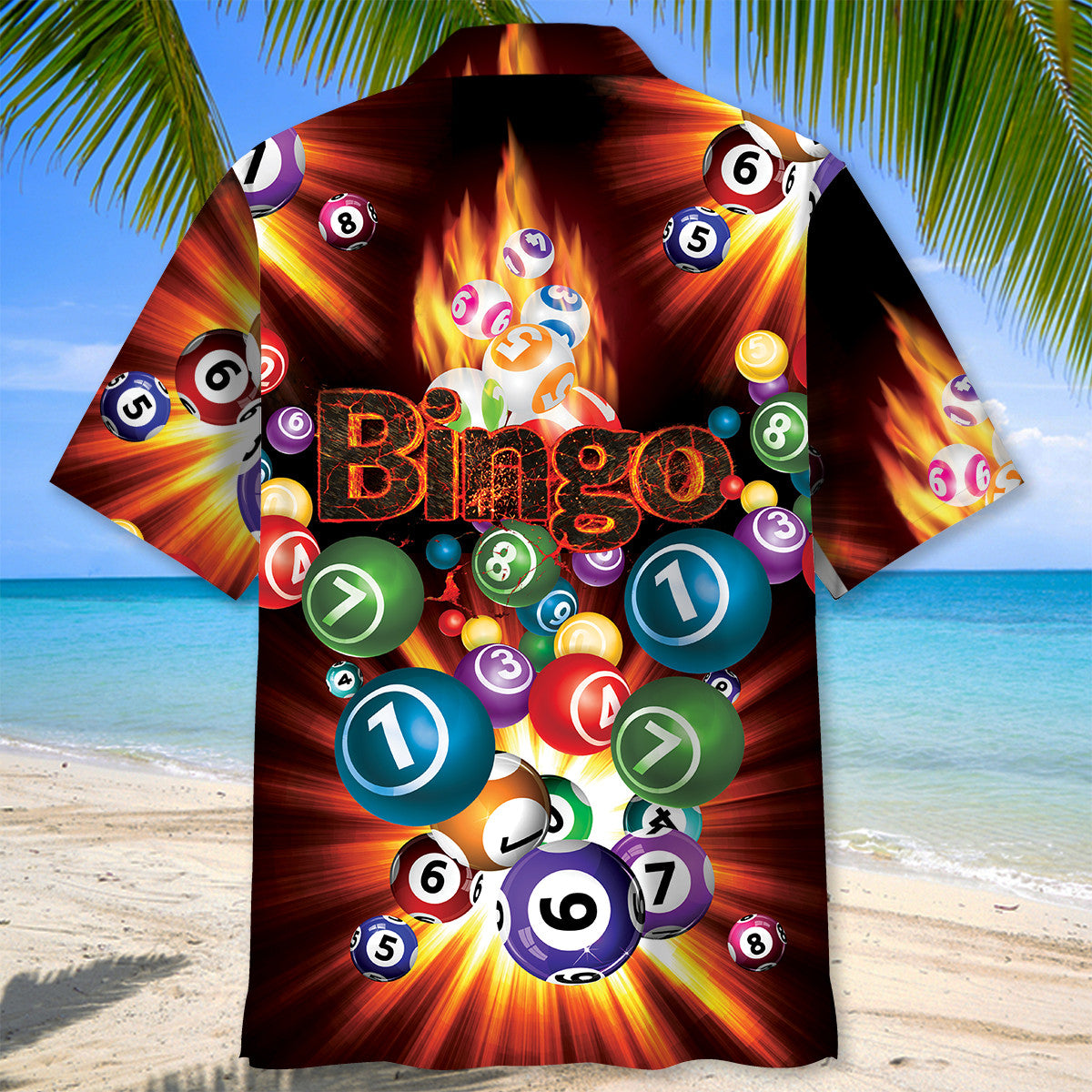 Fire Bingo Hawaiian Shirt