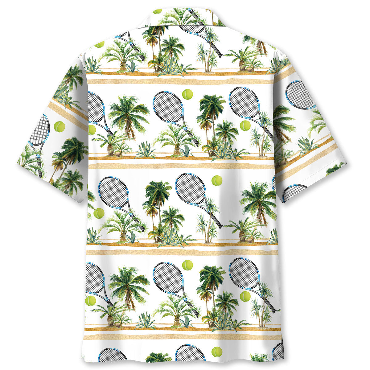 Tennis Tropical Hawaiian Shirt