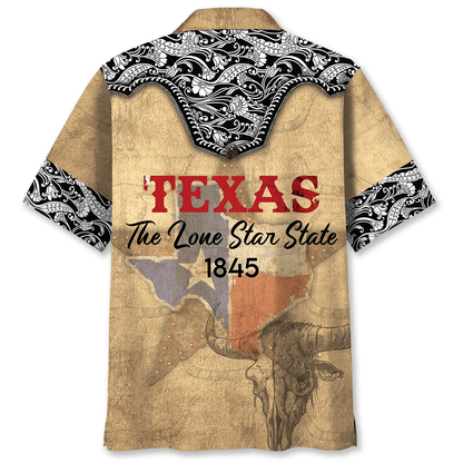 Texas The Lone Star State Hawaiian Shirt