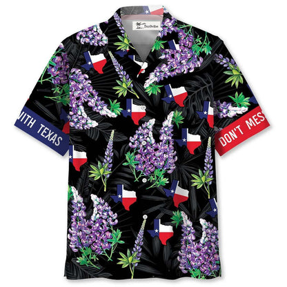 Don't Mess With Texas Hawaiian Shirt Men