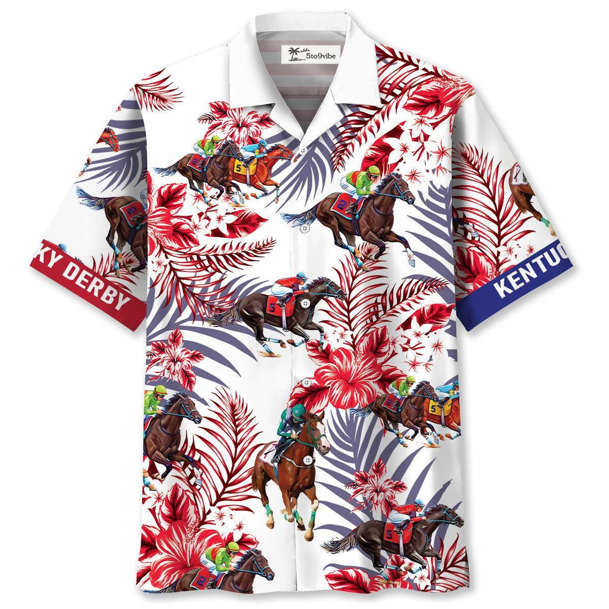Kentucky Racing Hawaiian Shirt