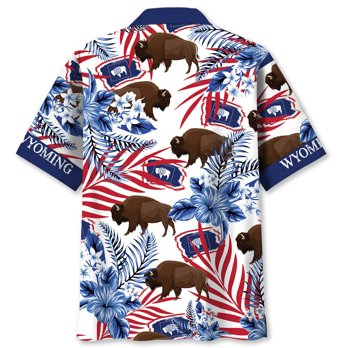 Wyoming Proud Pocket Hawaiian Shirt