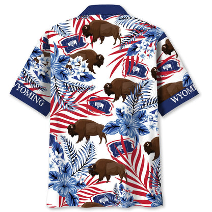 Wyoming Proud Hawaiian Shirt