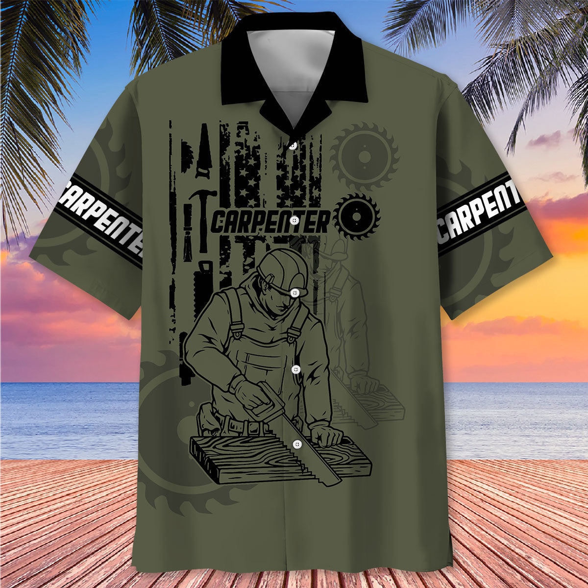 Carpenter Proud Hawaiian Shirt