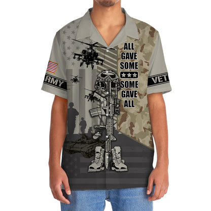 Veteran All Gave Some Some Gave All Hawaiian Shirt