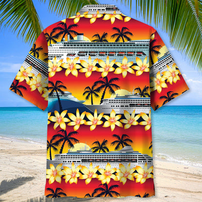 Cruise Sunset Hawaiian Shirt