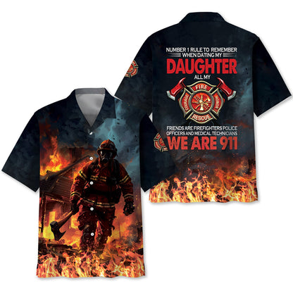 Firefighter We Are 9 11 Hawaiian Shirt