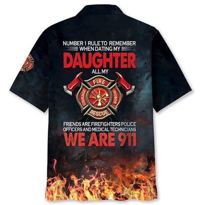 Firefighter We Are 9 11 Hawaiian Shirt